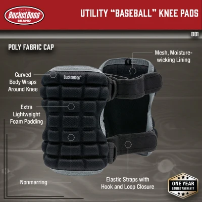 Heavy-Duty Foam Knee Pad for Construction and Gardening Protection