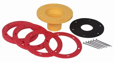 Toilet Flange Extender Kit, Set Rite, 1/4 - 1-5/8 In.