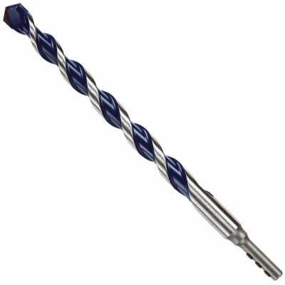 BluGranite Turbo Hammer Drill Bit, Carbide, 3/4 x 10 x 12 In.