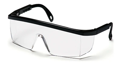 Wraparound Safety Glasses, Clear