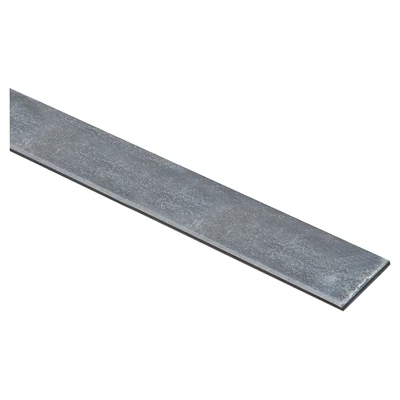 Solid Galvanized Flat Bar, 1 x 72 In.