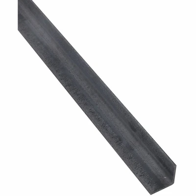 Plain Steel Solid Angle, 1-1/2 x 48 x 1/4 In.