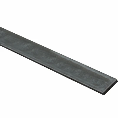 Plain Steel Solid Flat Bar, 1-1/2 x 48 x 1/4 In.