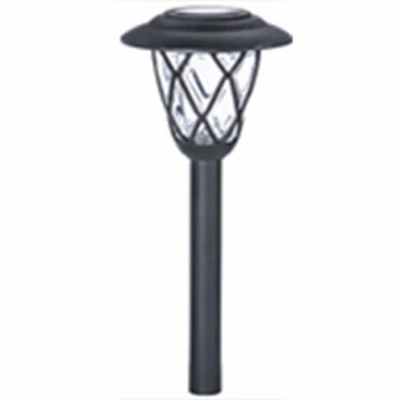 Solar Led Path Light, Black Plastic, 5 Lumens, Model Gl40117