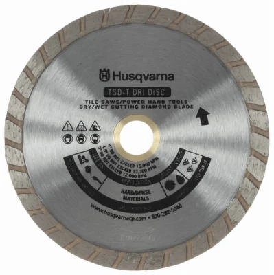 TSD-T Turbo Rim Diamond Circular Saw Blade, 7 In.
