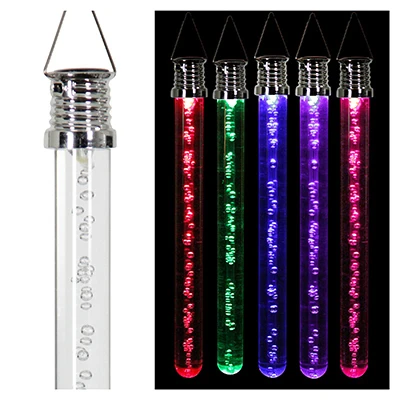 10 Inch Solar Hanging Bubble Stick Light with Color Changing LED