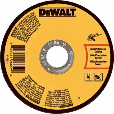 Metal Cutting Wheel 4 Inch Diameter by 0.045 Inch Thickness with 5/8 Inch Arbor Hole