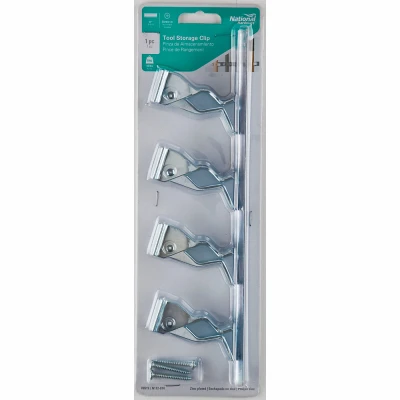 Storage Clips, Zinc, Medium