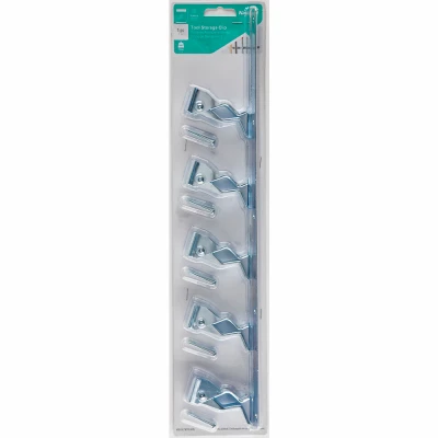 Storage Clips, Zinc, Large
