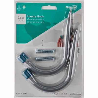 Tube Hook, Gray Steel