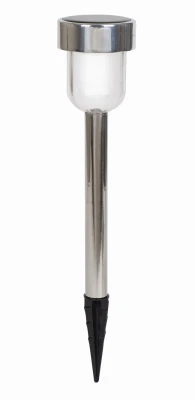 Solar Pathway Light, 3 Lumens, Brushed Stainless Steel, Model Ms2m-k3c-ss-t15