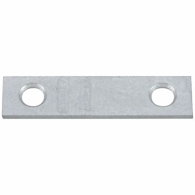 Mending Brace, Galvanized, 2 x 1/2 In.