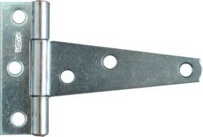 Gate T-Hinge, Light Duty, Zinc, 3 In.