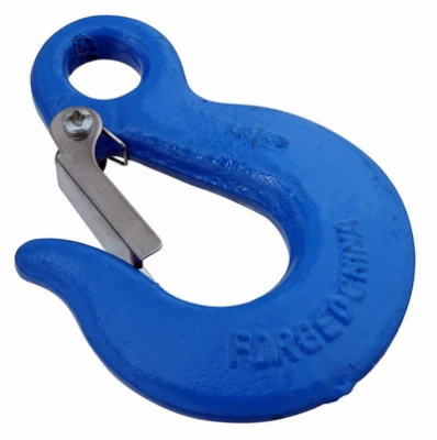 Eye Slip Hook, Blue, 5/16 In.