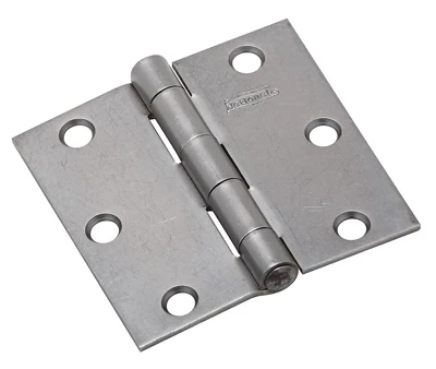 Tight Pin Hinge, Steel, 3 x 3 In.