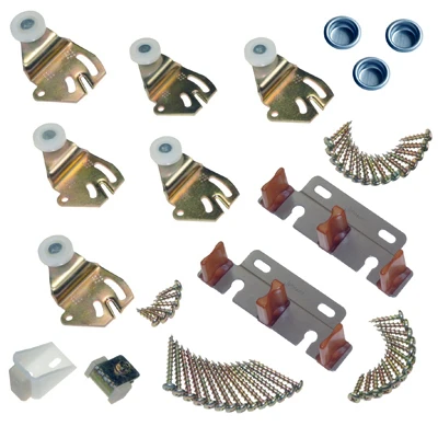 3 Pocket Door Hardware Kit - Model 22313803 - Maximum Door Weight 50 Lb