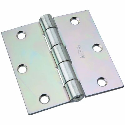 Tight Pin Hinge, Zinc, 3-1/2 In.