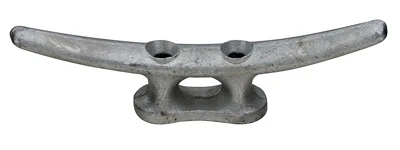 Rope Cleat, Galvanized, 8 In.