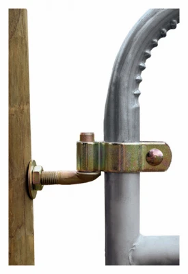 Heavy Duty Galvanized Steel Gate Hinge Kit for Outdoor Gates