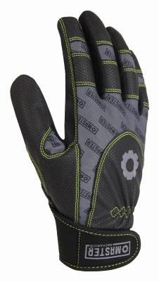 Men's Large High-performance Athletic Work Gloves, Synthetic Leather & Lycra