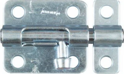 Barrel Bolt, Zinc, 2-1/2 In.