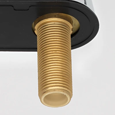 Mid-Arch Two-Handle Lavatory Faucet in Brushed Nickel Finish