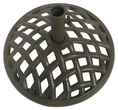 Brookfield Umbrella Base, Espresso Cast Iron, 19 In.