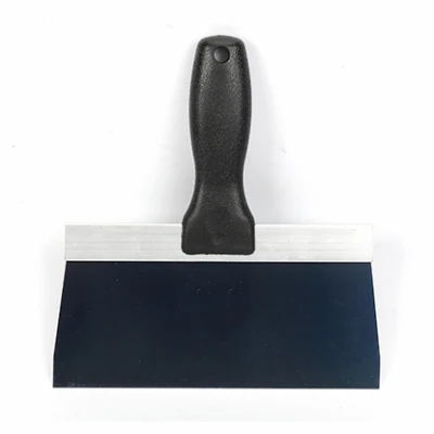 Taping Knife, Plastic Handle, 8 In. Blue Steel Blade