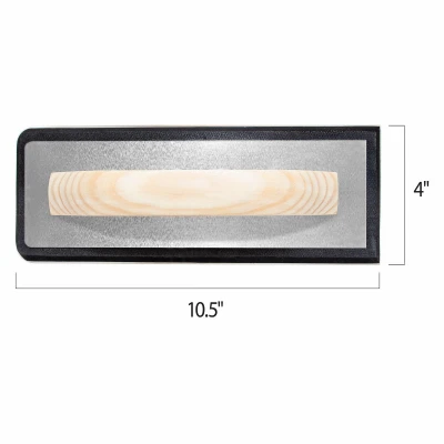Gum Rubber Grout Float, 9.5 Inch by 4 Inch, Durable Tile Grouting Tool