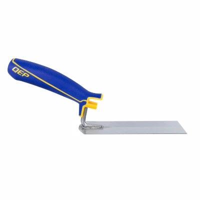 Flat Margin Trowel, Comfort Grip, 6 x 2 In.