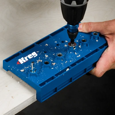 Shelf Pin Jig with 5 Millimeter Drill Bit for Precise Shelf Installation