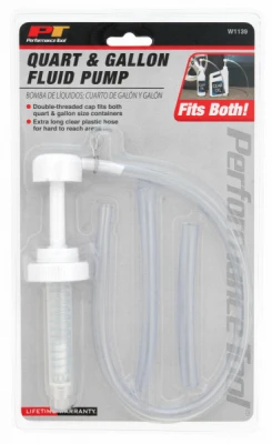 Quart and Gallon Fluid Pump for Efficient Liquid Transfer