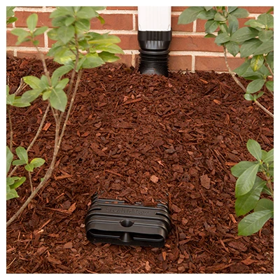Low Profile Downspout Extension Kit for Efficient Water Drainage