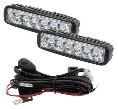 18-Watt LED Light Bar, 6.25 Inch Length, Durable and Energy Efficient