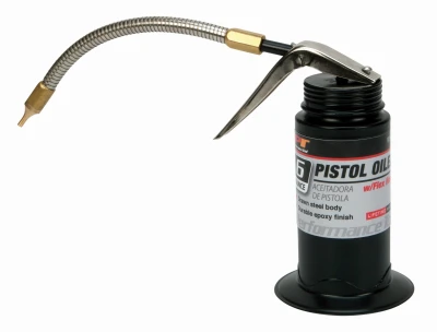 Pistol Oiler With Flex Hose, 6-oz.