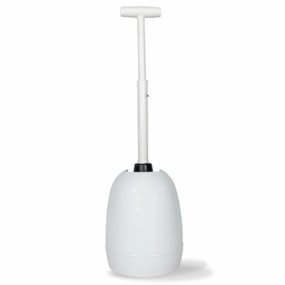 Beehive Max Hideaway Toilet Plunger with Holder