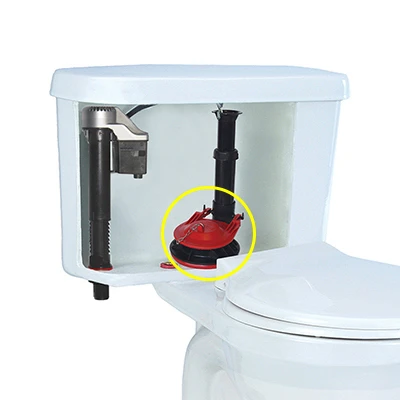 Easy Fix Flush Valve Repair Kit for 3 Inch Toilets, Complete Replacement Parts