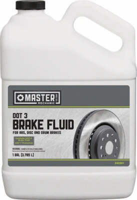 Synthetic Dot 3 Brake Fluid, Gallon - High Performance Brake Fluid
