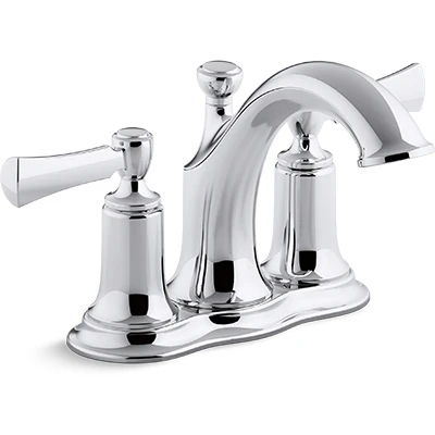 Elliston 2-Handle Bathroom Faucet With Pop-Up, Brushed Nickel
