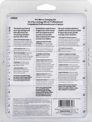 77-Piece Picture and Mirror Hanging Kit with Hooks, Nails, and Anchors