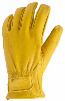 Men's Large Napa Goatskin Leather Work Gloves Durable Construction