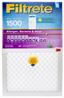 14x25 x 1 In. Smart Bluetooth Air Filter, 1500 Rating