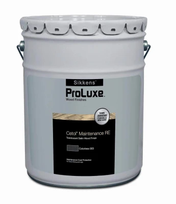 ProLuxe Maintenance RE Wood Finish, Clear Satin, 5-Gallons