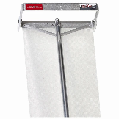 Roof Snow Rake, 18-In. Blade, 20-Ft. Handle, 9-Ft. Snow Slide