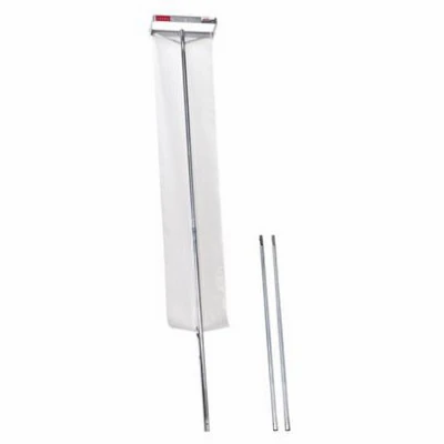 Premium Roof Snow Rake with 18-Inch Blade, 30-Foot Handle, and 9 and 15-Foot Snow Slide Extensions