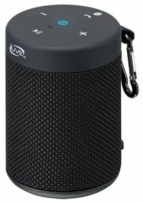 Waterproof Wireless Bluetooth Speaker, IPX5, Black