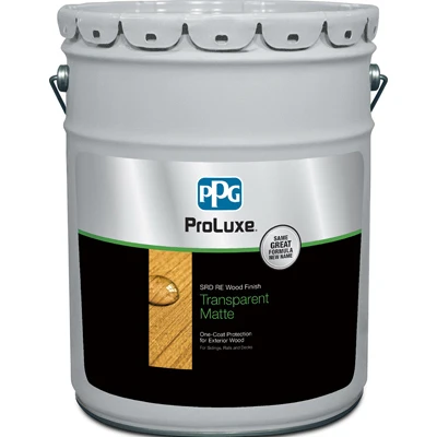 ProLuxe SRD RE Wood Finish, Transparent Matte, Butternut, 5-Gallons