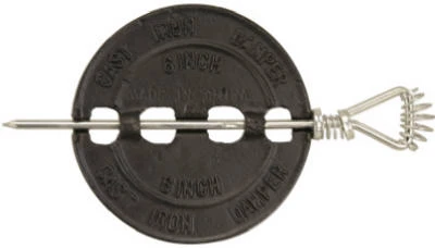 Cast Iron Stove Pipe Damper, 8 In.