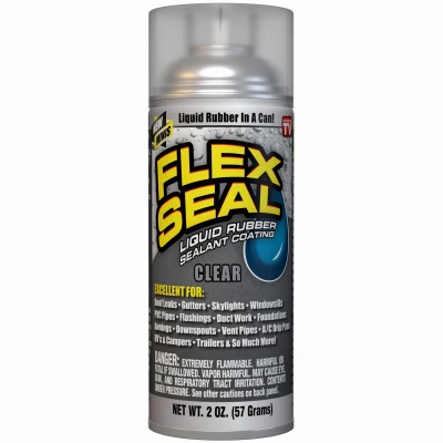 FLEX SEAL Mini Rubber Sealant Coating, White, 2-oz.