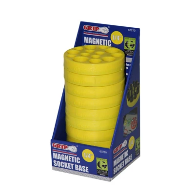 Magnet Socket Base, 1/4 Inch Drive, Durable Magnetic Socket Adapter